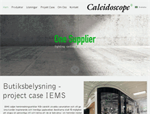 Tablet Screenshot of caleidoscope.se